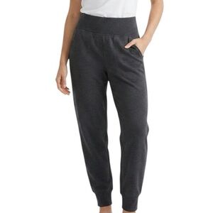 Athleta Charcoal Grey High Rise Lounge Jogger Pants Size M